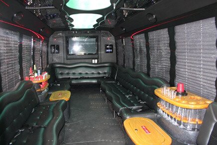 party bus houston interior
